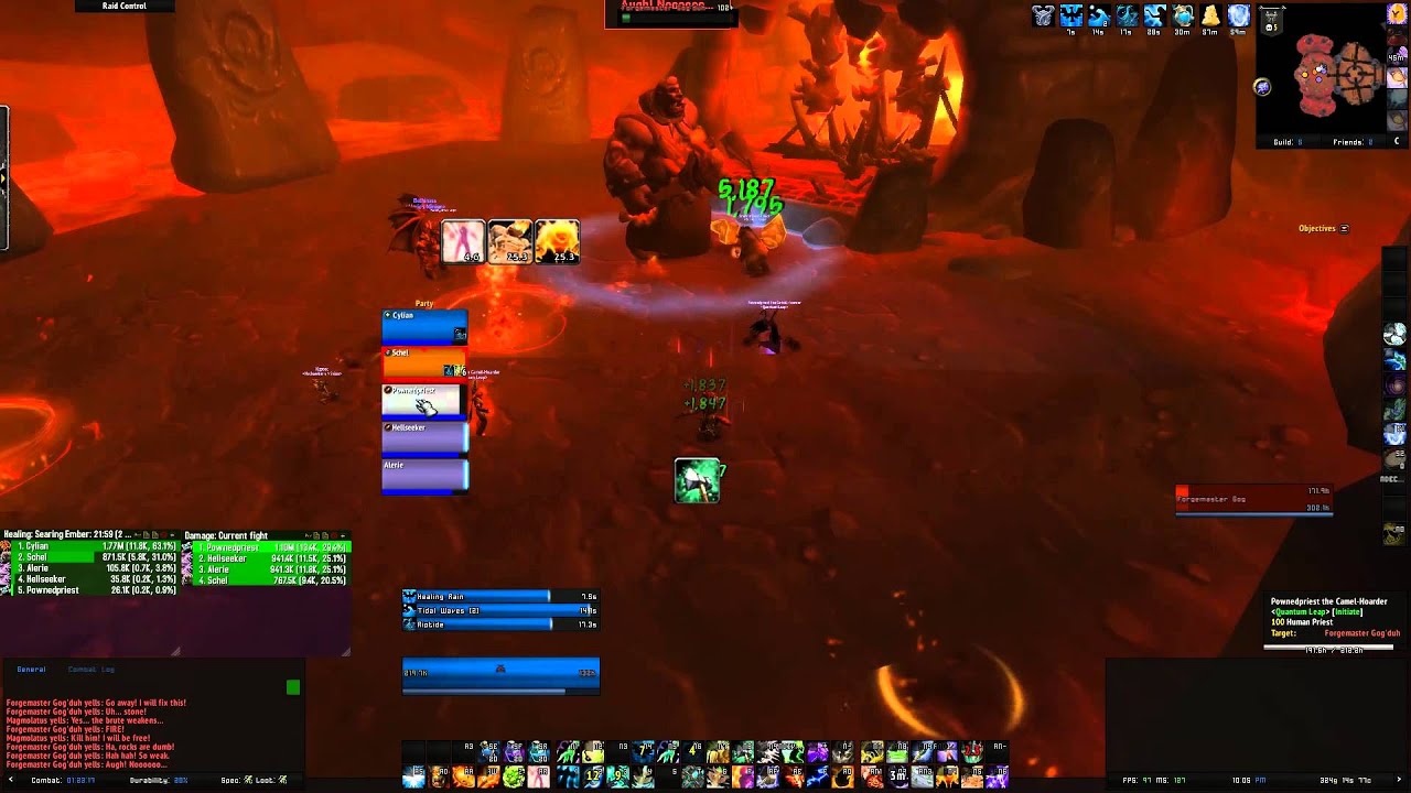 Quantum Leap vs Magmolatus - WoD BSM Heroic