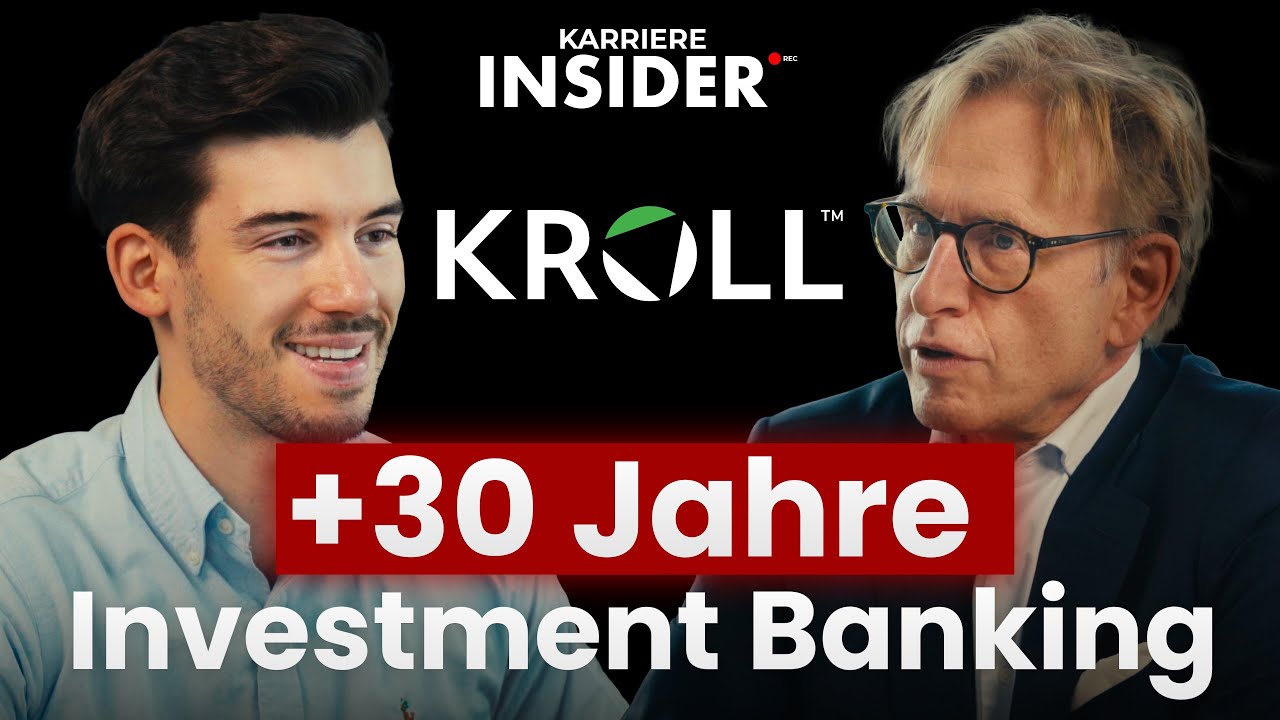 Von Projektfinanzierung über Private Equity zu M&A: +30 Jahre Investment Banking | Karriere Insider