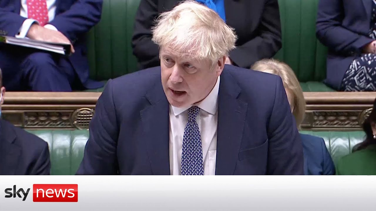 In full: PM to face MPs at PMQs after Lockdown Party Claims