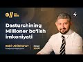 ⚡️PDP Meetup #4.  Dasturchining millioner bo'lish imkoniyatlari | Bobir Akilkhanov