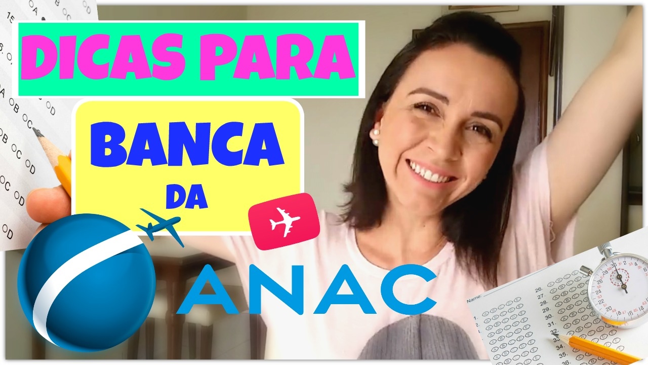 DICAS DE ESTUDO PARA BANCA DA ANAC | COMISSÁRIOS DE VOO - YouTube