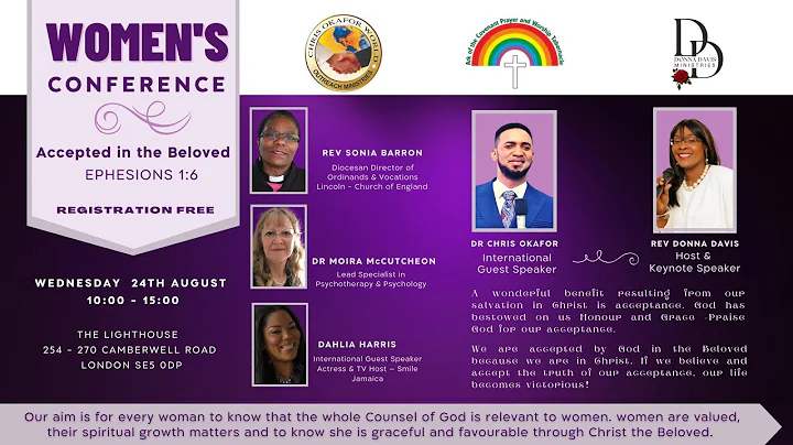 Women's Conference 2022 with special guest Dr Chri...