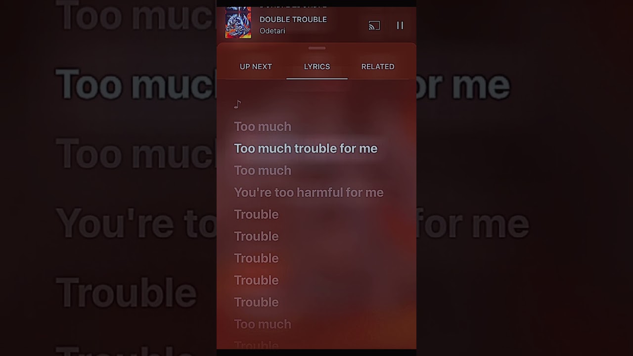 double trouble lyrics spotify｜TikTok Search