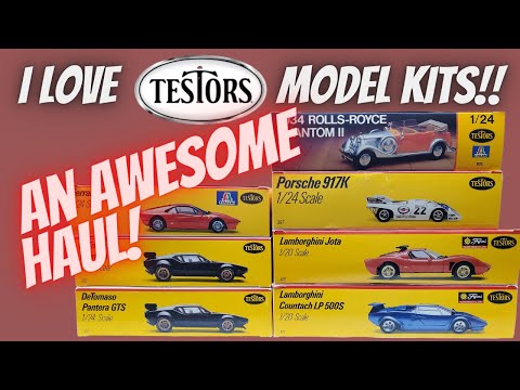 Testors Model Car Paint Set