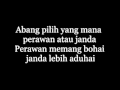 Perawan Janda - Cita Citata ( Lyrics )