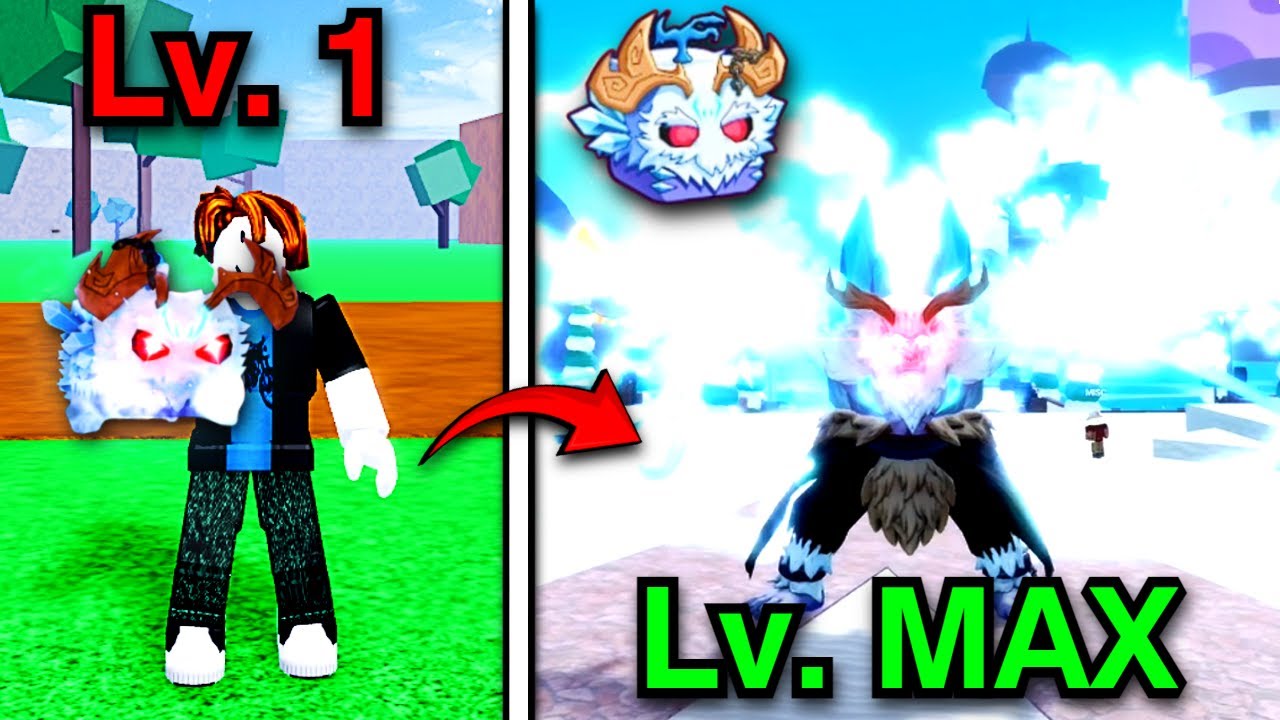 Yeti Transform Fully Mastering the NEW 0.1% Mythical YETI Fruit In Blox Fruits! - YouTube