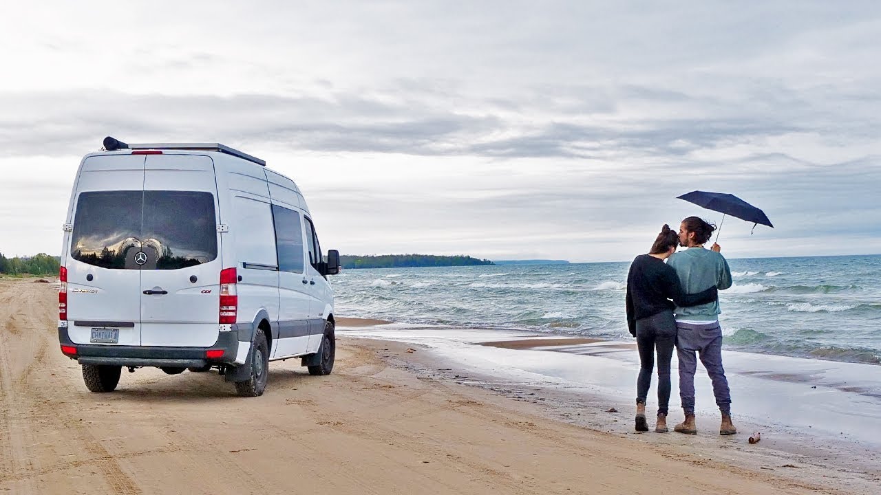 VAN LIFE | what we do on rainy days in our tiny house - YouTube