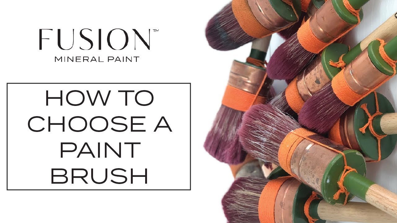 How to Choose A Painting Brush