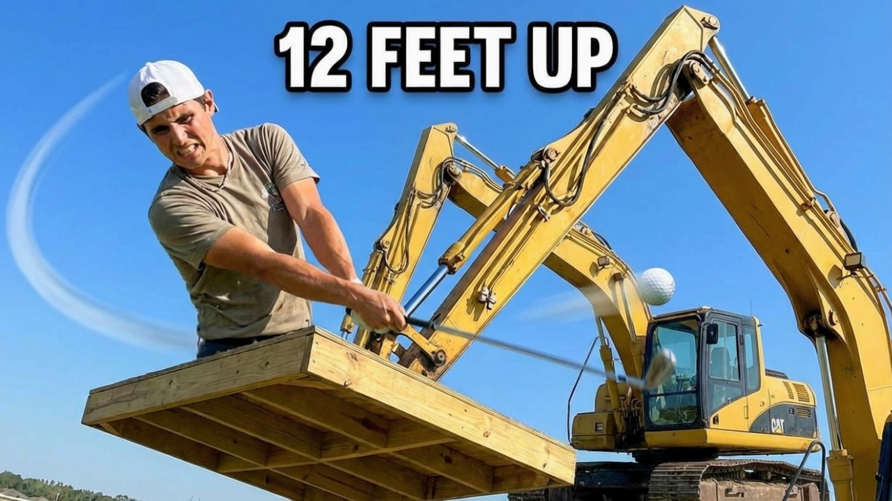 We Tried Construction Golf and THIS happened!