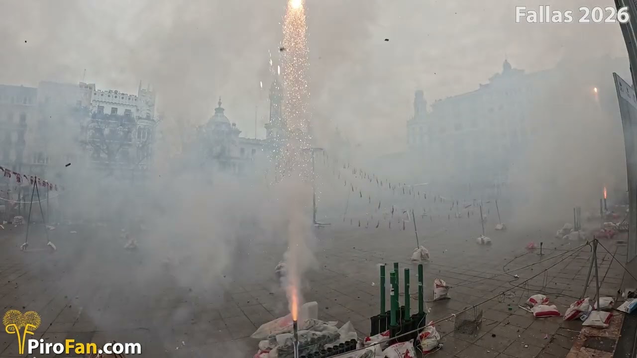 Pirotecnia Nadal-Martí- Mascletà 7 de Marzo Fallas 2026 