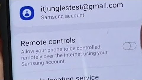 Galaxy S10 / S10+: How to Enable / Disable Remote Controls In Find My Mobile
