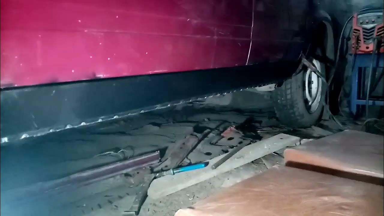 Ваз 2104 как поменять порог