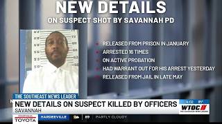 Records detail background of man killed in Savannah officer-involved shooting