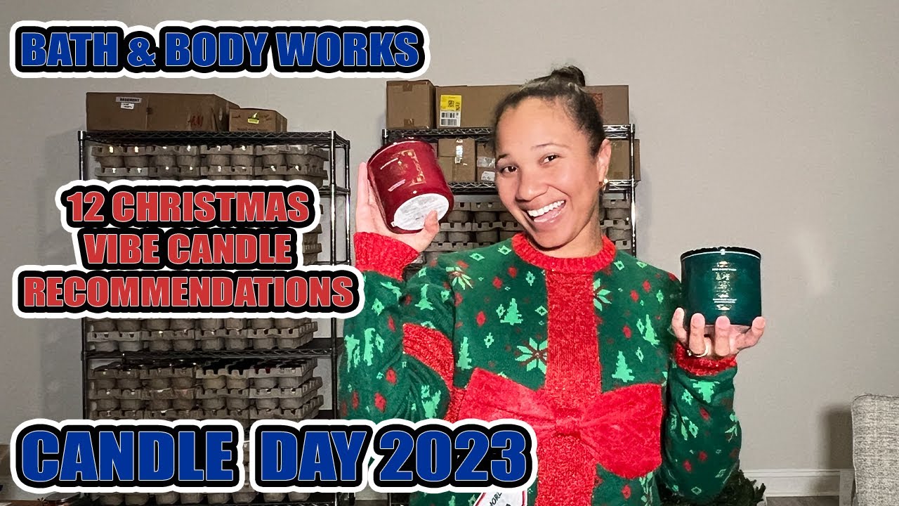 Bath and Body Works Candle Day Candle Recommendations for a Christmas ...