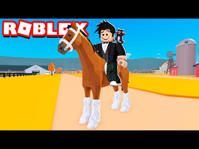 LOKIS ADOTOU UM CAVALINHO DE ESTIMAÇÃO, Roblox - Brookhaven 