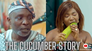 WHAT IS SHE DOING WITH LARGE CUCUMBERS?  #zaddy #zinnieposhfilms #funny #comedy