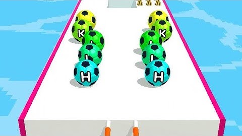 A-Z Run gameplay android mobile gaming video