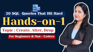 SQL Handson 1/25:CREATE, ALTER, DROP Statements Travel Agency Database |Data Analyst Portfolio| #sql
