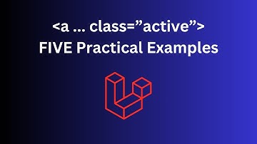 Laravel: Active Links with Tailwind, Blade and Route Names