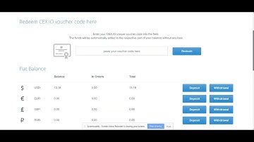How To Use CEX io To Buy  Sell and Send Bitcoin  cryptocurrency 2022