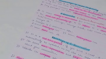 Class 10 Computer Application( Web Services: Video Conferencing & E- Reservation )