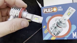 Как заменить лампочки в ПТФ Suziki Vitara 2018 на LED Pulso H8