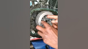 tvs apache rtr clutch plate install #shorts #trending #viral #youtubeshorts