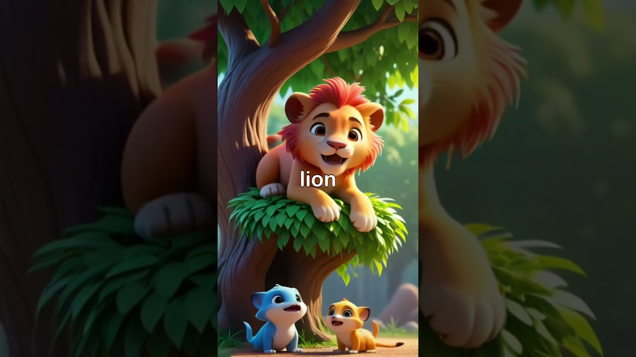 Animal learning video for kids 