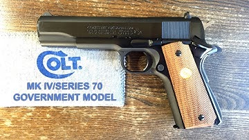 Cover Image for COLT 1911 - MK IV/SERIES 70 GOVERNMENT MODEL