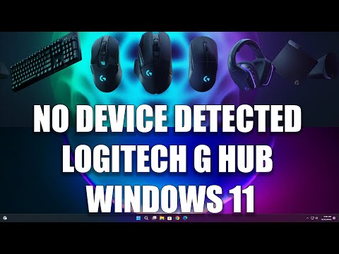 How To Fix No Device Detected Logitech G Hub Software in Windows 11
