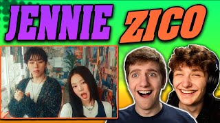 ZICO \u0026 JENNIE - 'SPOT!' MV REACTION!!