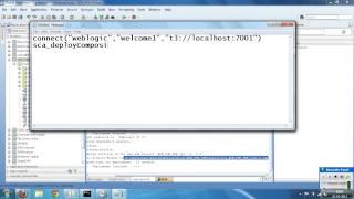 Celebrity Deploy Composite Application Using WLST Through Command Prompt~1 Profile