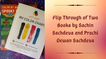 Flip Through of Two Coloring Books by Sachin Sachdeva and Prachi Dewan Sachdeva