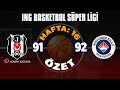 BSL 16. Hafta Özet | Beşiktaş Sompo Sigorta 91-92 Bahçeşehir Koleji