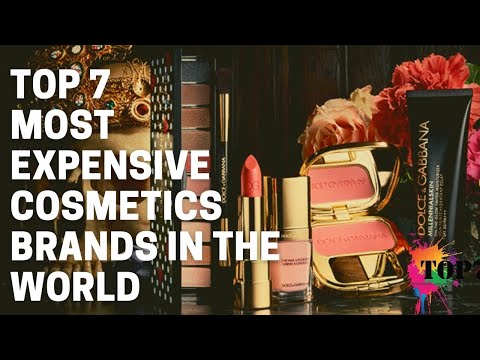Video: The most expensive cosmetics