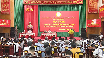 Đoàn ĐBQH tỉnh tiếp xúc cử tri sau Kỳ họp thứ 9, Quốc hội XV tại phường Tĩnh Gia