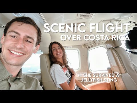 Costa Rica VLOG - Flying from Puerto Jimenez to San Jose, Getting Stung by a Jellyfish, and More!