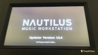 How to update the operating system of the Korg Nautilus keyboard