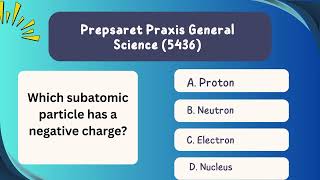 Praxis General Science 5436 Practice Questions