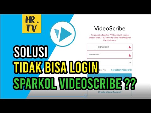 Tidak Bisa Login Sparkol Videoscribe ⁉️ Ini Solusinya