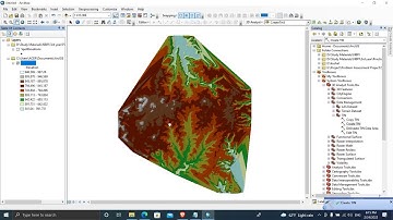 Create TIN in ArcMAP using 3D Points || Geomatics Engineering Nepal