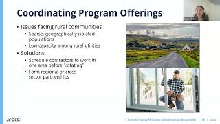 Webinar: Bringing Energy Efficiency to Underserved Households: Examples to Emulate