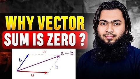 Understanding Zero Vector Sum. I EXPLANATION I PREPAURA.