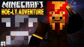 Minecraft Map : Hoe-ly Adventure The Return Part 1 - Jumping Puzzles!