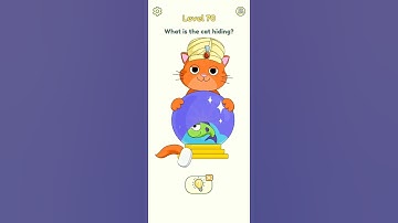 Games DOP 2 Level 70 | Delete One Part Level 70 Walkthrough Solution What Is The Cat Hiding
