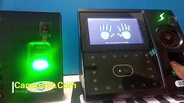 Add User with Palm/Face/etc in Multi-Biometric Attendance System