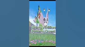 Catching Every Shiny Vivillion Pattern (The Fancy Patttern)