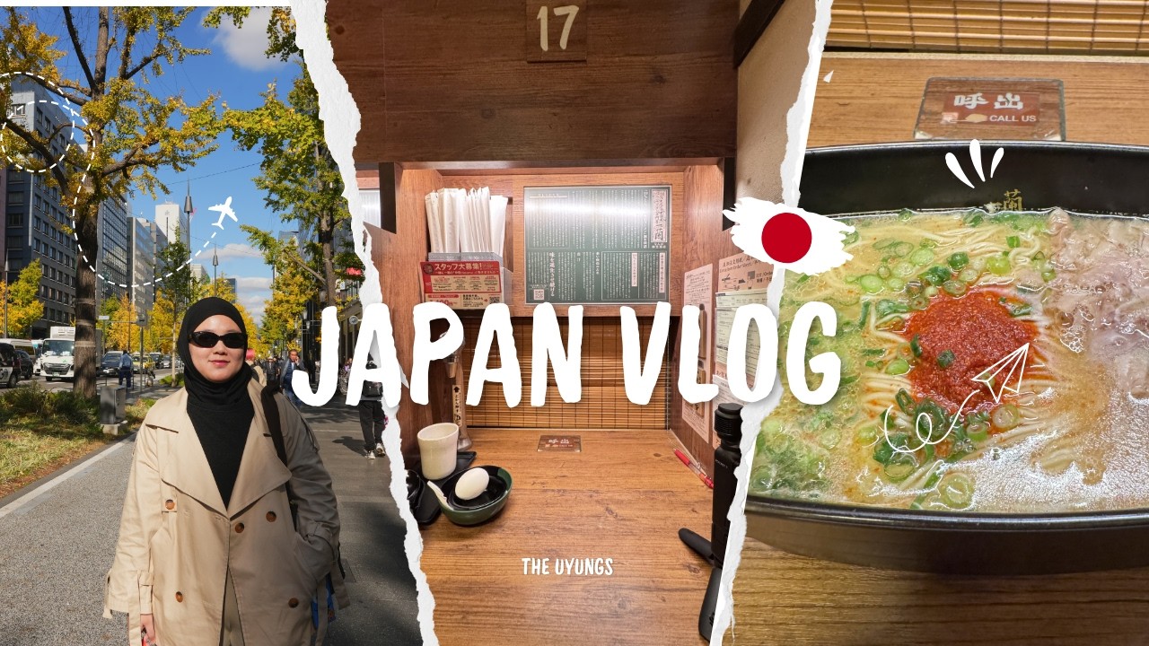 Japan Vlog - Nyobain ramen ichiran di Osaka