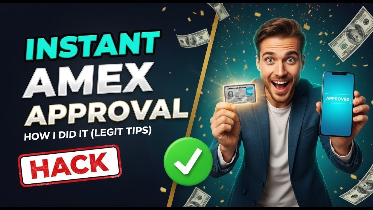 Как получить МГНОВЕННОЕ одобрение American Express | «Хак» с одобрением Amex