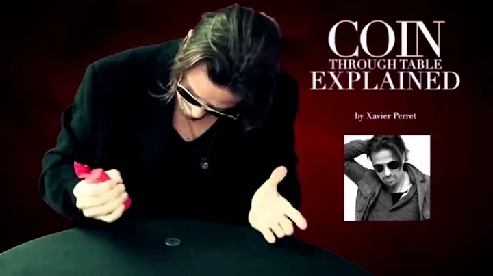 How to Do the Coin through Table Trick Coin tutorial